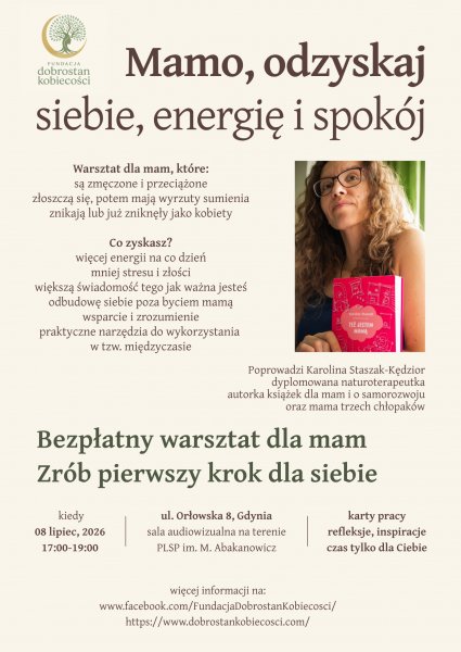 Mamo, odzyskaj siebie, energię i spokój
