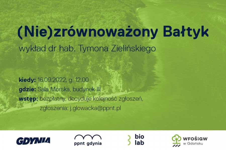 Wykład: (Nie)zrównoważony Bałtyk