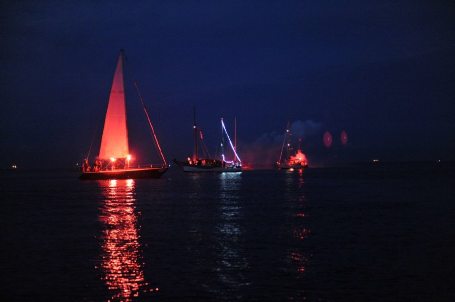 Żeglarska Parada Świętojańska 2018 // fot. Tadeusz Lademann