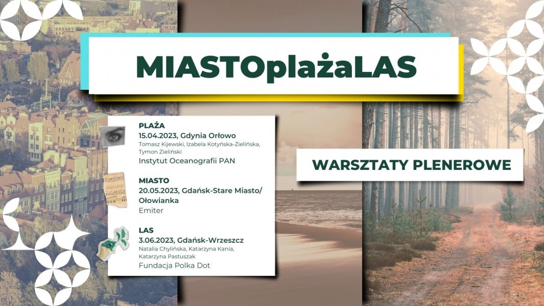 MIASTOplażaLAS – Plaża (warsztaty plenerowe)