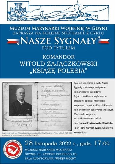Nasze sygnały: Komandor Witold Zajączkowski 