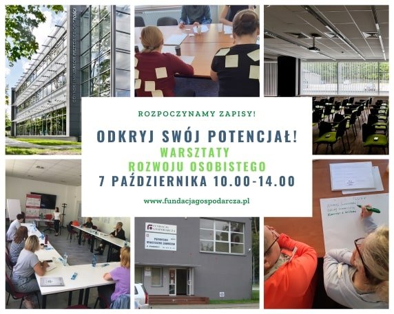 Bezpłatne warsztaty „Odkryj swój potencjał!”