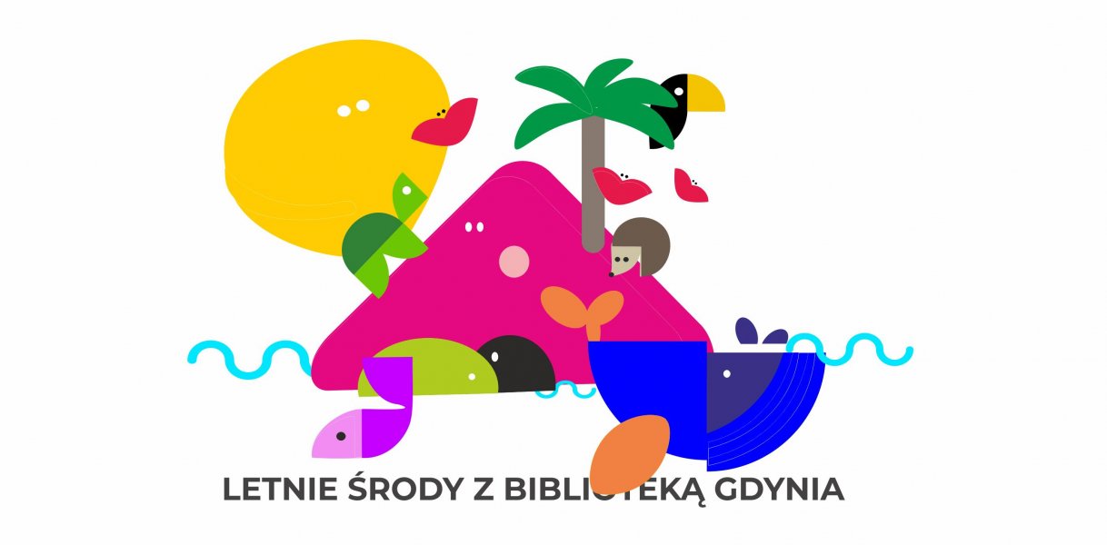 Letnie środy z Biblioteką Gdynia 30.06-25.08.2021