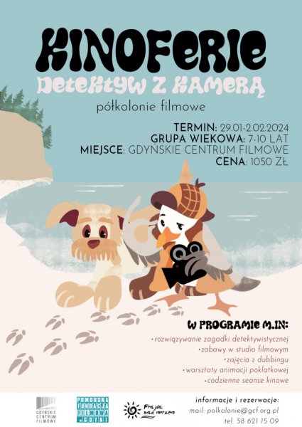 Ferie w GCF. Półkolonie filmowe 