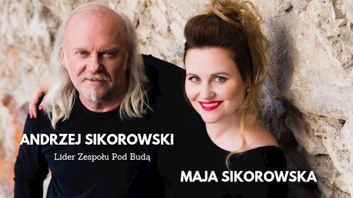 Andrzej Sikorowski i Maja Sikorowska z zespołem (mat. organizatora)