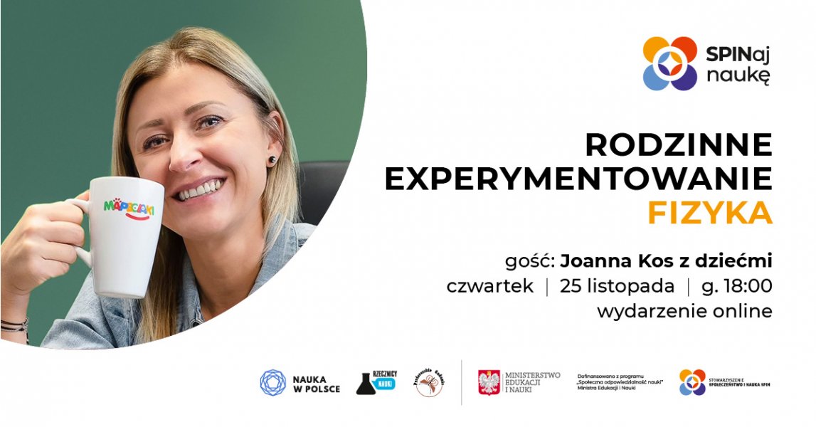 Rodzinne experymentowanie - fizyka (Webinar)