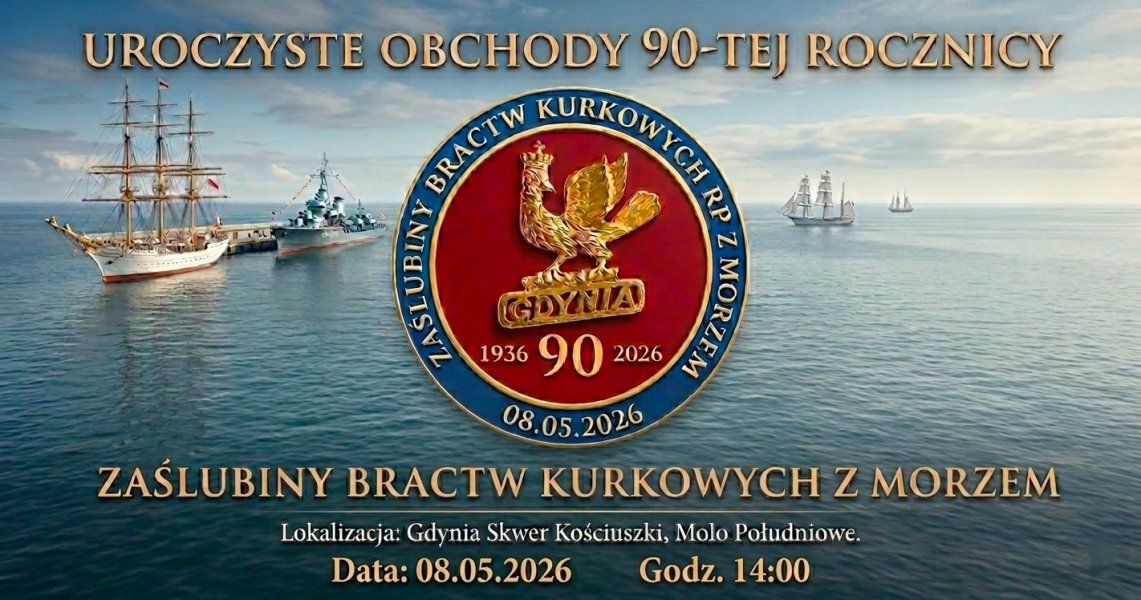 90. rocznica Zaślubin Bractw Kurkowych z Morzem