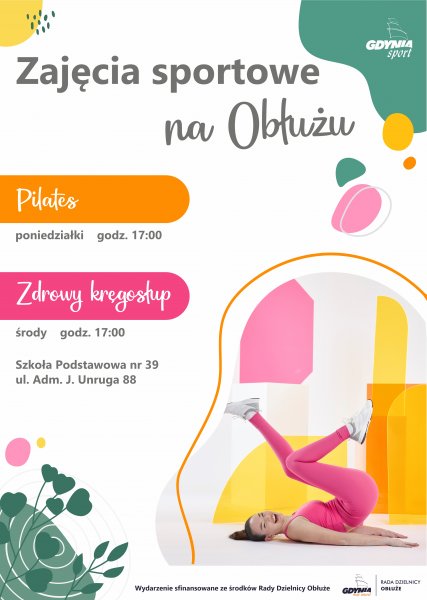 Zdrowy kręgosłup - darmowe zajęcia sportowe na Obłużu