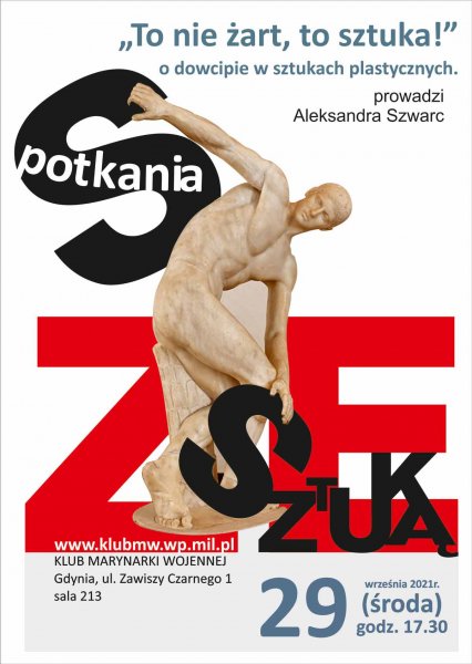 Spotkania ze Sztuką: „To nie żart, to sztuka!” (mat. organizatora)