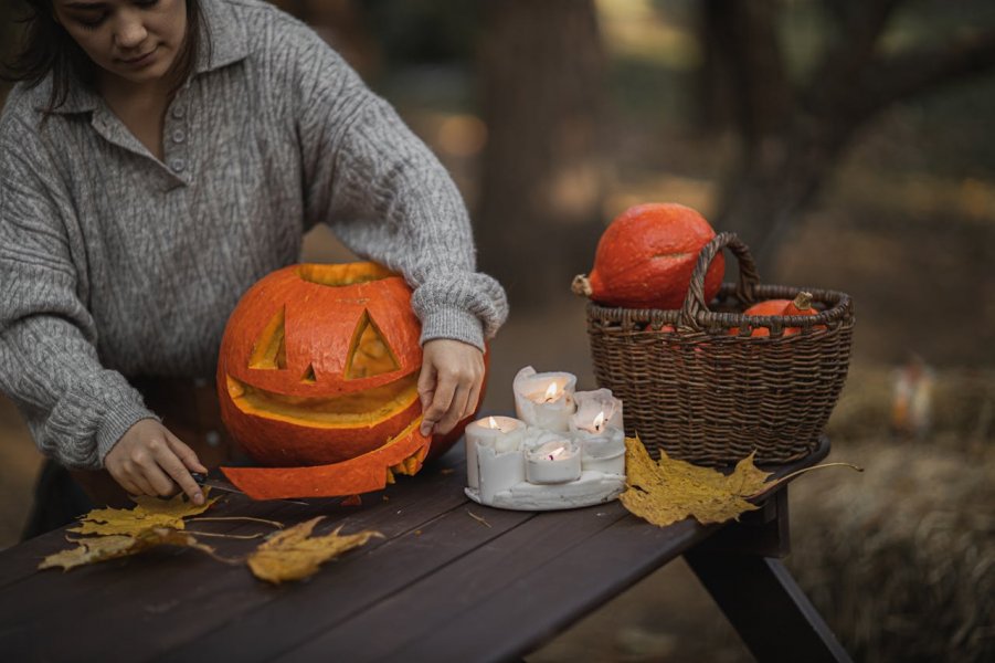 Pomaluj twarz na Halloween