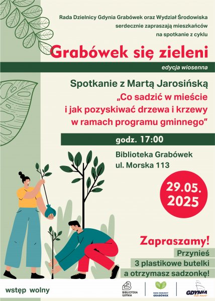 Plakat promujący spotkanie 