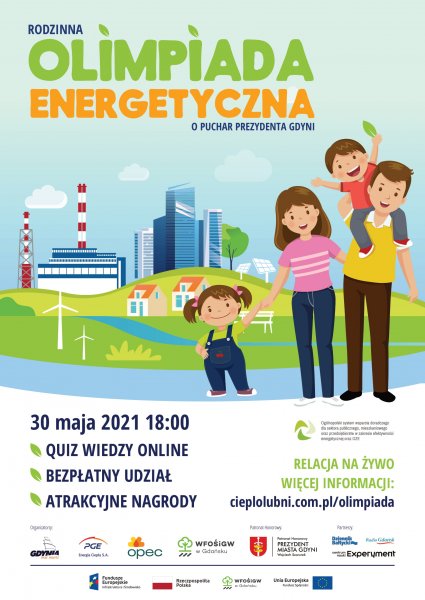 II Rodzinna Olimpiada Energetyczna o Puchar Prezydenta Gdyni (mat. organizatora)