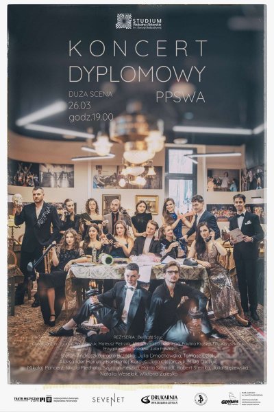 Koncert Dyplomowy Studium Wokalno-aktorskiego im. Danuty Baduszkowej w Gdyni