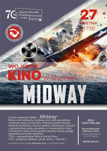Wojenne kino w Muzeum: „Midway”