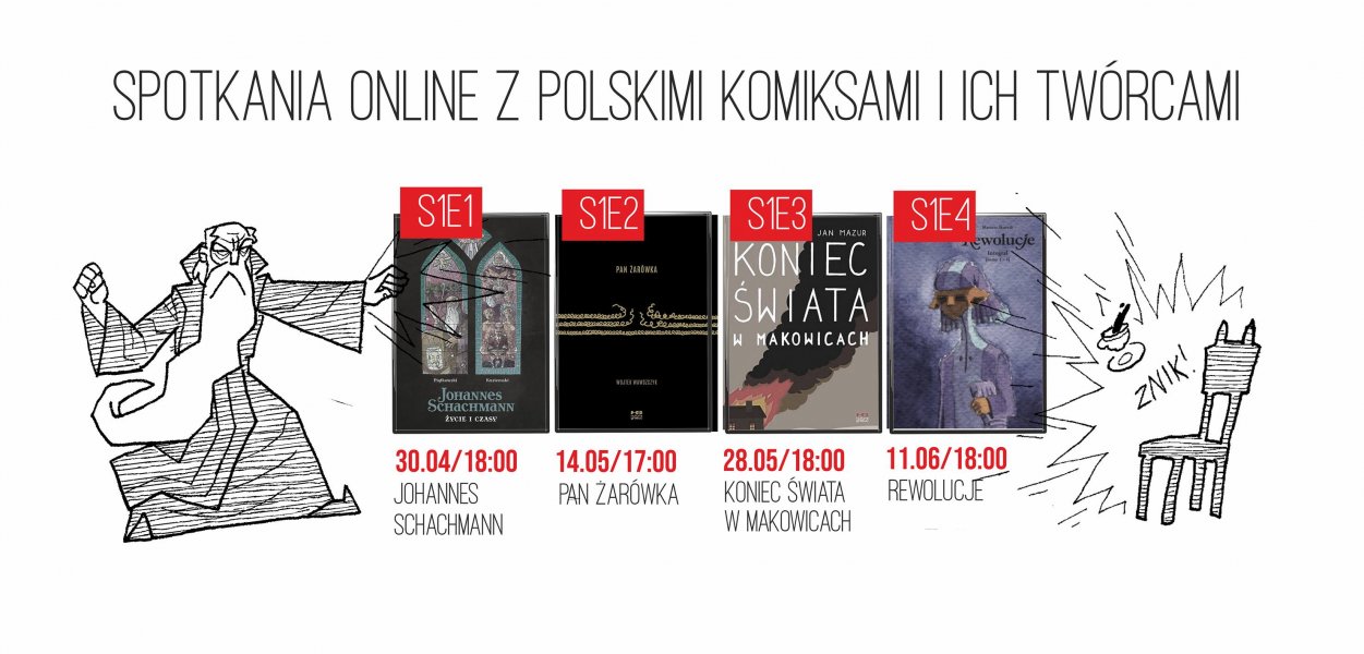 Spotkania z polskim komiksem online