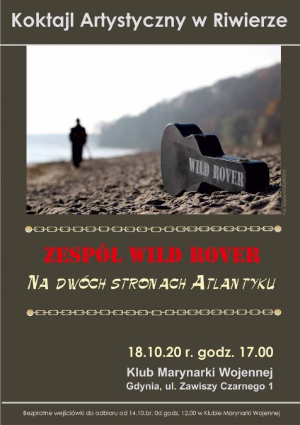 Koktajl Artystyczny „Na dwóch stronach Atlantyku” 18.10.2020