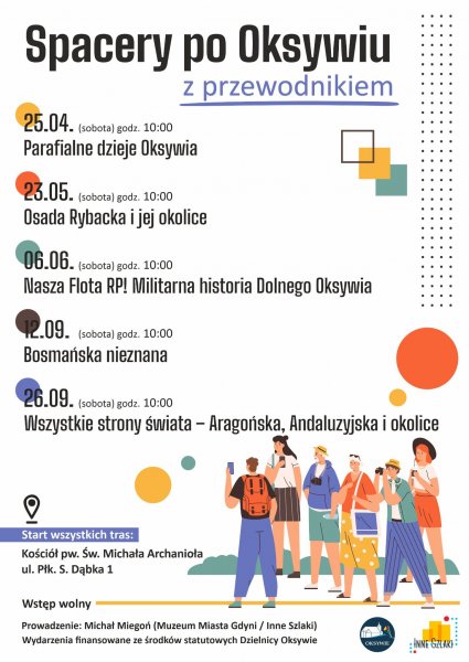 Spacery po Oksywiu z przewodnikiem