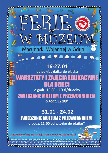 Ferie w Muzeum Marynarki Wojennej w Gdyni