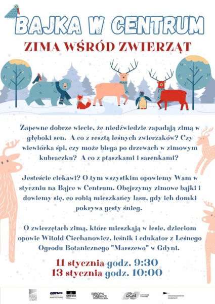 Bajka w Centrum: Zima wśród zwierząt 