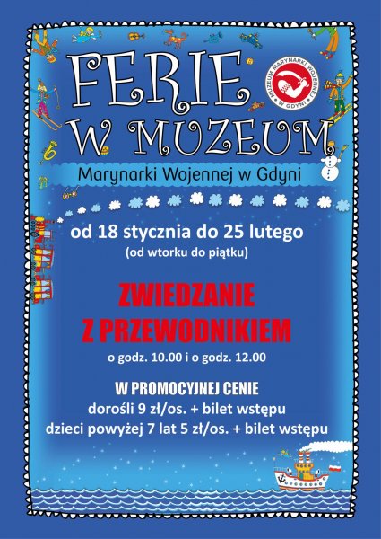 Ferie w Muzeum Marynarki Wojennej