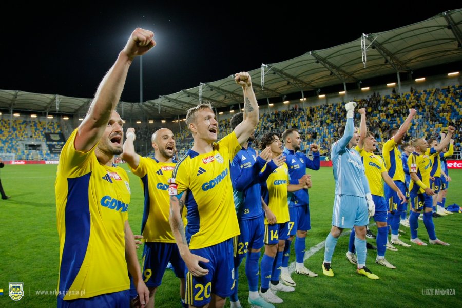 Fortuna 1 Liga: Arka Gdynia - Górnik Łęczna