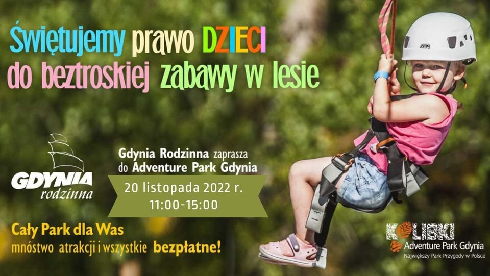 Wielka leśna zabawa w Adventure Parku w Dniu Praw Dziecka! (mat. organizatora)