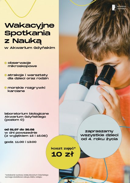 Wakacyjne Spotkania z Nauką