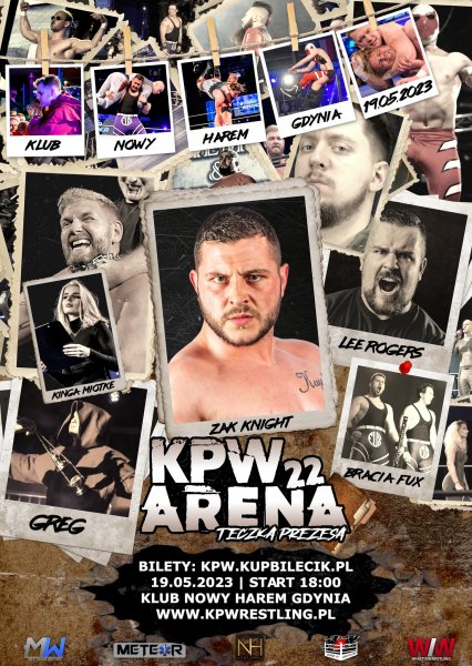 Gala Wrestlingu: KPW Arena 22 (mat. promocyjne organizatora)