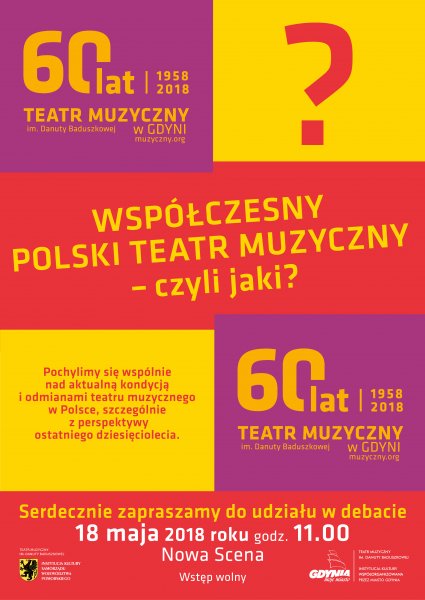 Dyskusja ,,Współczesny polski teatr muzyczny – czyli jaki?