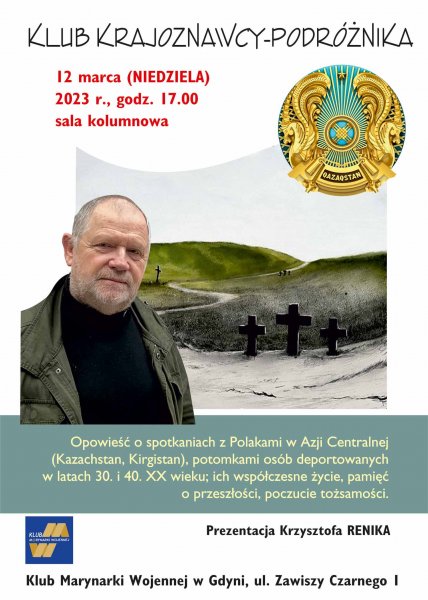 Klub Krajoznawcy-Podróżnika: Prelekcja Krzysztofa Renika