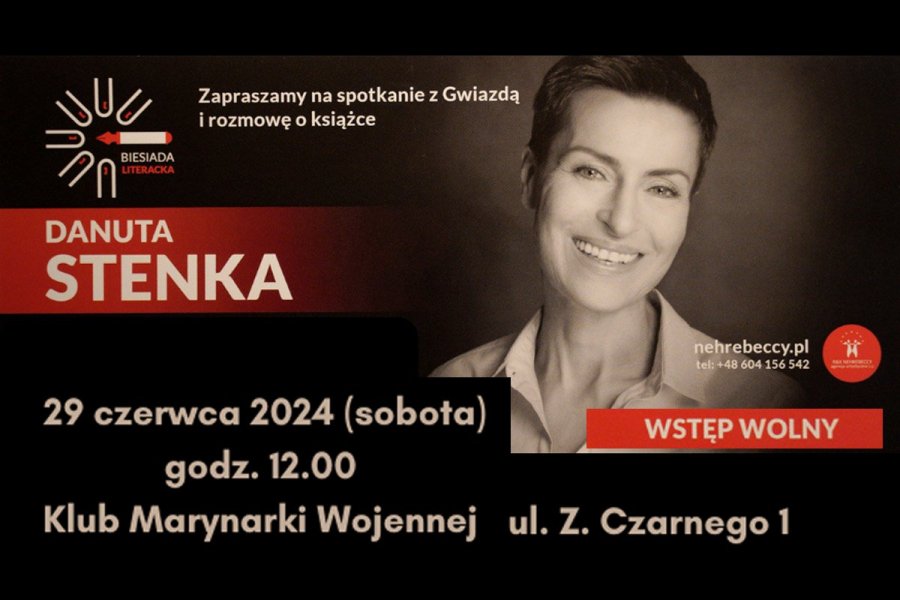Biesiada Literacka: Spotkanie z Danutą Stenką