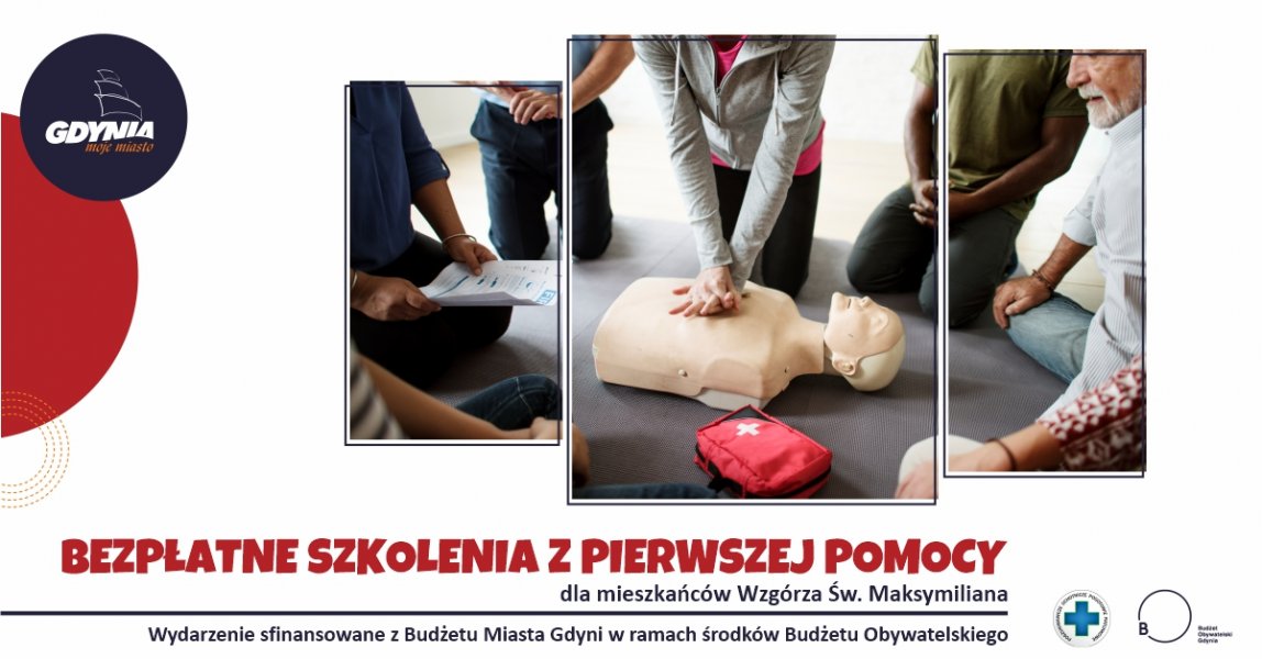 Bezpłatne szkolenia z pierwszej pomocy dla mieszkańców Wzgórza św. Maksymiliana