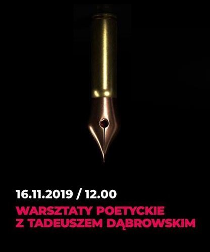 Warsztaty poetyckie z Tadeuszem Dąbrowskim // mat. Biblioteka Gdynia