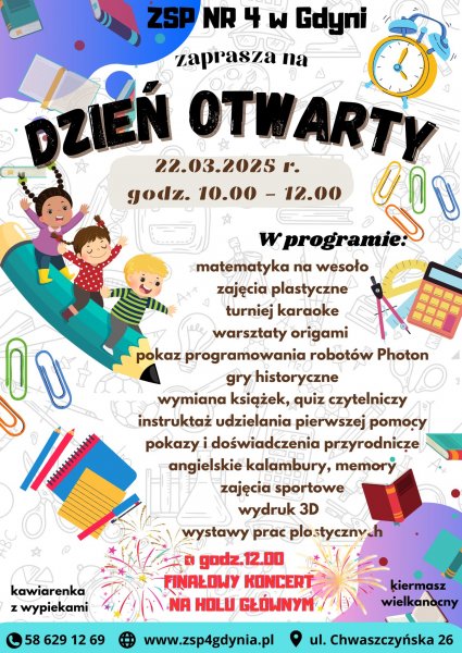 Dzień Otwarty w ZSP nr 4 w Gdyni