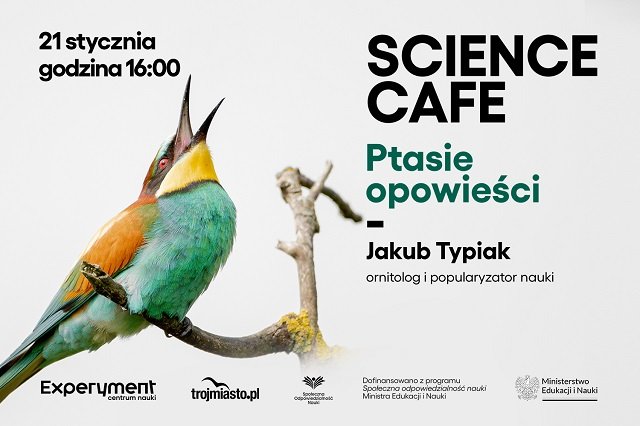 Science Cafe. Ptasie opowieści