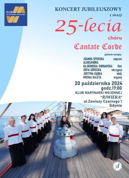 Koktajl Artystyczny: jubileusz 25 - lecia Żeńskiego Chóru Kameralnego Cantate Corde