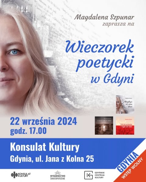 Wieczór poetycki prof. Magdaleny Szpunar