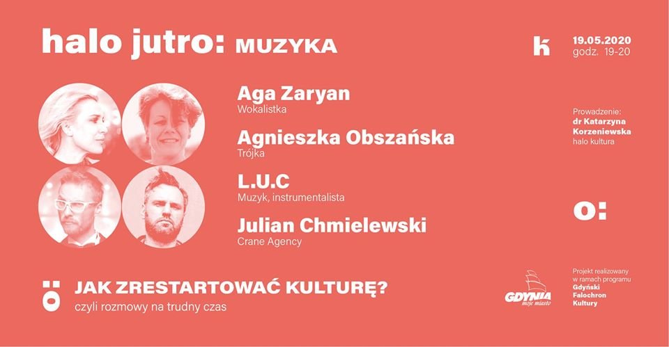 Debata online - Halo Jutro: Muzyka 19.05.2020