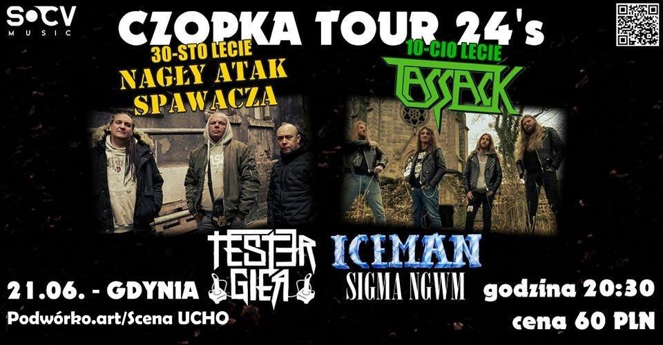 Czopka Tour 24's: Nagły Atak Spawacza, Tassack, Tester Gier, Iceman