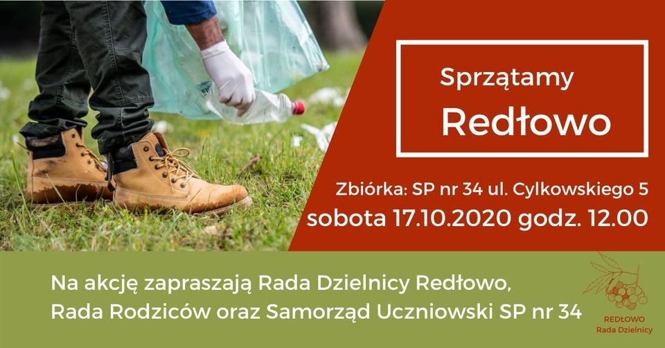 Sprzątamy Redłowo 17.10.2020