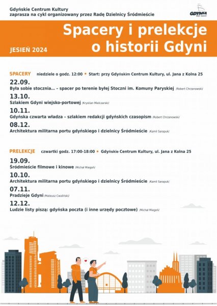 Prelekcje o historii Gdyni i spacery z Radą Dzielnicy Śródmieście
