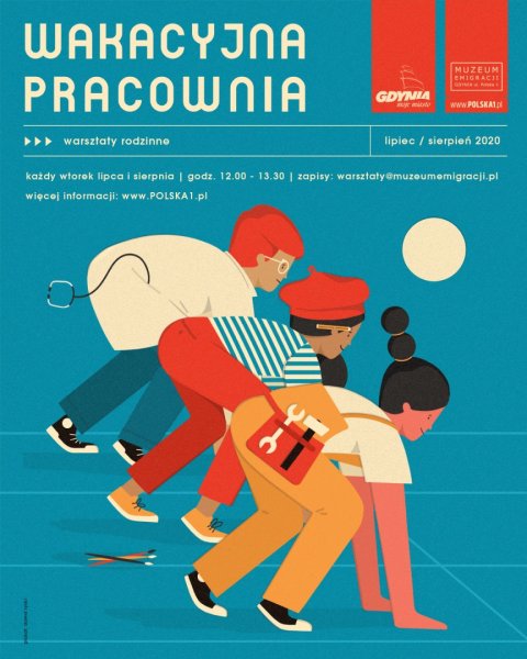 Wakacyjna pracownia - warsztaty rodzinne (mat. org.)