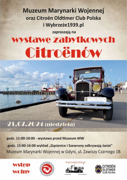 Pokaz zabytkowych Citroenów