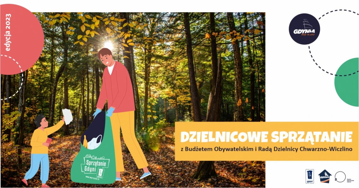 Dzielnicowe sprzątanie – z Budżetem Obywatelskim i Radą Dzielnicy Chwarzno-Wiczlino