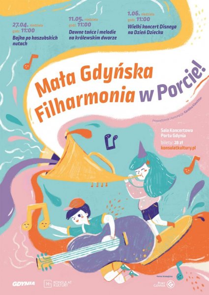 Mała Gdyńska Filharmonia: „Wielki koncert Disneya na Dzień Dziecka”