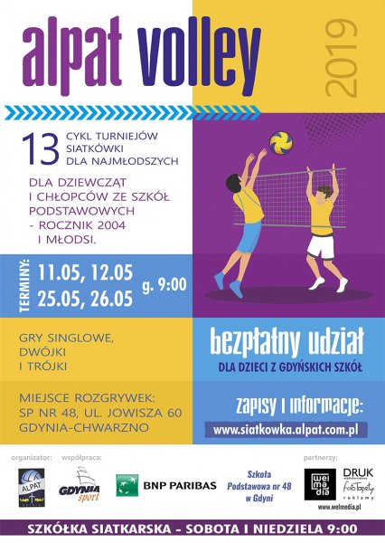 Turniej minisiatkówki Alpat Volley