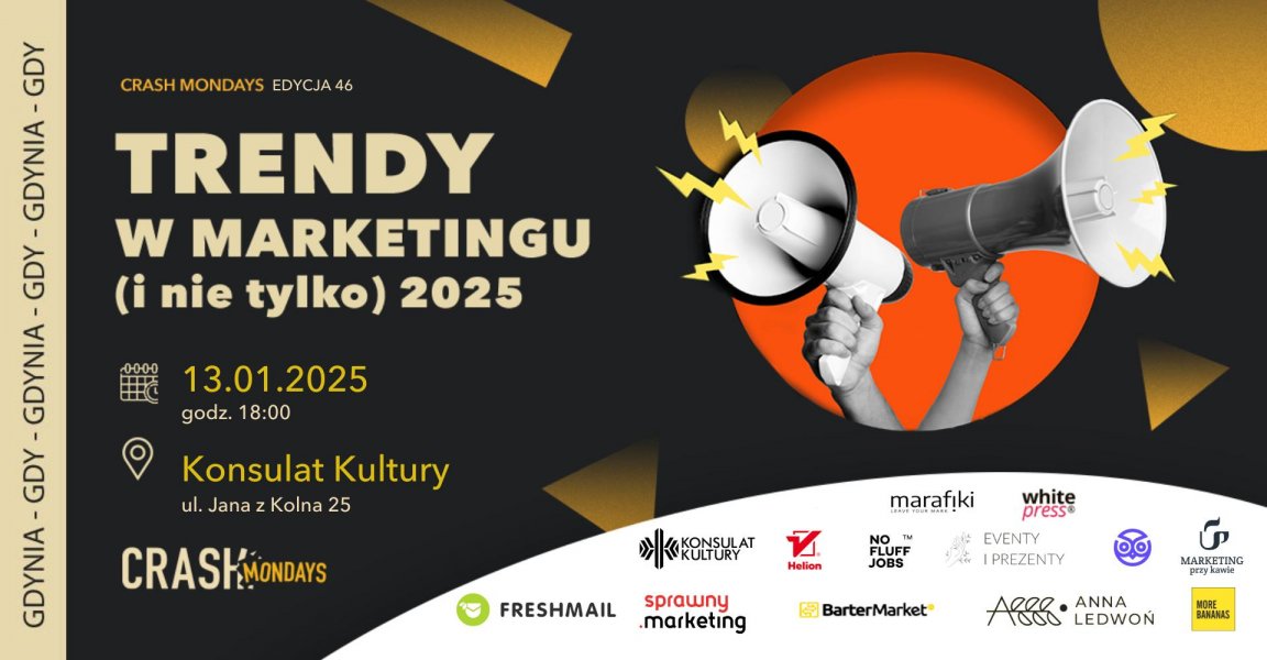 CRASH Mondays № 46: Trendy w marketingu (i nie tylko)