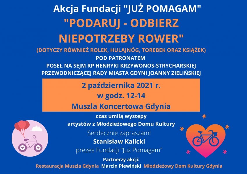 Podaruj - zaopiekuj się rowerem (mat. organizatora)