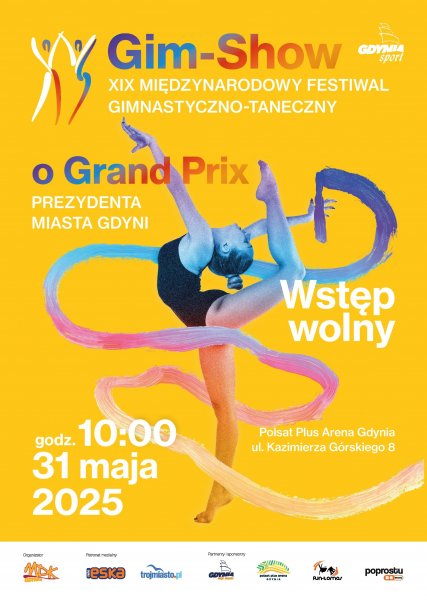 Rozpoczęto rejestrację na XIX Międzynarodowy Festiwal Gimnastyczno-Taneczny „Gim-Show” w Gdyni. (fot. Młodzieżowy Dom Kultury w Gdyni \ Zdjęcie archiwalne)