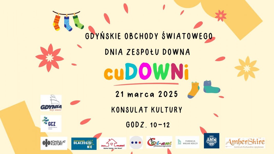 cuDOWNi. Gdyńskie Obchody Światowego Dnia Osób z Zespołem Downa 